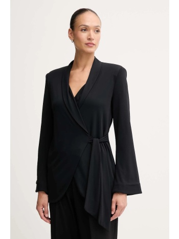 σακάκι gaudi χρώμα μαύρο, 521fd34005 κύριο υλικό 96%