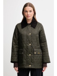 μπουφάν barbour beadnell χρώμα: πράσινο, lqu1849 κύριο υλικό: 100% πολυαμίδιο
φόδρα: 100% πολυεστέρα