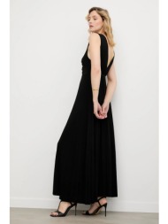 φόρεμα answear.lab χρώμα: μαύρο 63% βισκόζη, 17% πολυεστέρας, 15% πολυαμίδιο, 5% ελαστάν