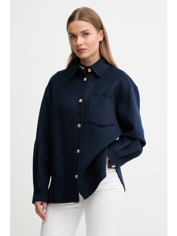 μπουφάν με προσθήκη μάλλινου υφάσματος tommy hilfiger