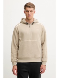 μπλούζα the north face χρώμα: πράσινο, με κουκούλα, nf0a8e7fcel1 υλικό 1: 70% βαμβάκι, 30% πολυεστέρ