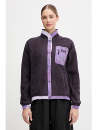 φλις μπουφάν helly hansen imperial χρώμα: μοβ, 63372 κύριο υλικό: 100% ανακυκλωμένος πολυεστέρας
προ