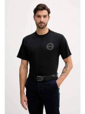 βαμβακερό μπλουζάκι versace jeans couture ανδρικό, χρώμα