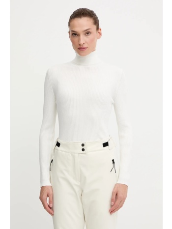 πουλόβερ fusalp ancelle χρώμα μπεζ, o1110 70% βισκόζη, 30%