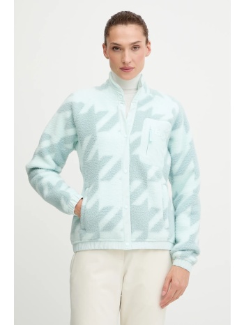 φλις μπουφάν helly hansen imperial χρώμα τιρκουάζ, 63373