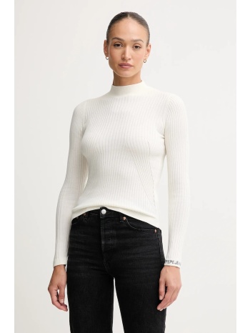 πουλόβερ pepe jeans χρώμα μπεζ, pl7000026 60% βαμβάκι, 40%