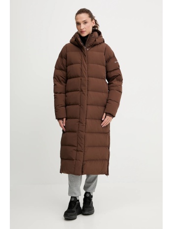 μπουφάν με επένδυση από πούπουλα columbia amaze puff χρώμα