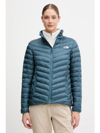 μπουφάν the north face huila χρώμα τιρκουάζ, nf0a8dw6bq51