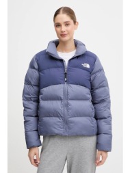 μπουφάν the north face saikuru χρώμα: μοβ, nf0a89jde1i1 100% πολυεστέρας