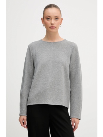 μπλούζα united colors of benetton χρώμα γκρι, 3qafd10au