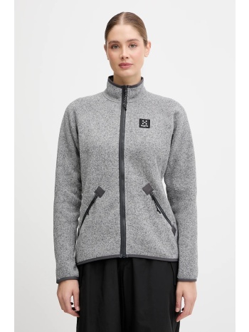 φούτερ εξωτερικού χώρου haglöfs risberg χρώμα γκρι, 607384