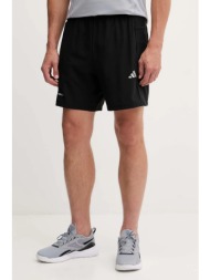 σορτς προπόνησης adidas performance training essentials ανδρικό, χρώμα: μαύρο, jm5439 87% πολυεστέρα