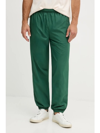 παντελόνι φόρμας lacoste ανδρικό, χρώμα πράσινο, xh8909