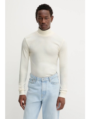 βαμβακερή μπλούζα με μακριά μανίκια marc o`polo χρώμα