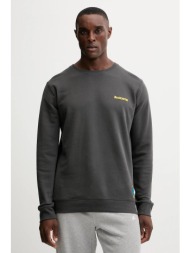 βαμβακερή μπλούζα la sportiva climbing on the moon χρώμα: γκρι, zacw034 100% βαμβάκι