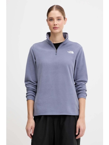 φλις μπουφάν the north face χρώμα μοβ, nf0a8d2jbtr1 100%