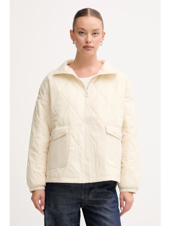 μπουφάν united colors of benetton χρώμα μπεζ, 2yrydn080