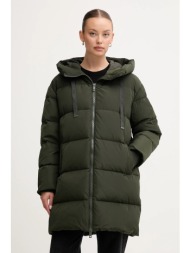 μπουφάν με επένδυση από πούπουλα mos mosh nova χρώμα: πράσινο, 166750 κύριο υλικό: 100% πολυεστέρας
