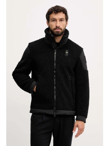 μπουφάν blauer hazelwood χρώμα μαύρο, bluc01224 φόδρα