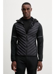 αθλητικό μπουφάν la sportiva koro χρώμα: μαύρο, zarj016 κύριο υλικό: 85% ανακυκλωμένο πολυαμίδιο, 15