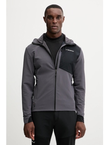 αθλητικό μπουφάν la sportiva descender storm χρώμα γκρι