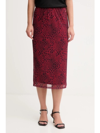 φούστα marc aurel χρώμα κόκκινο, 2327-7001-73891 κύριο