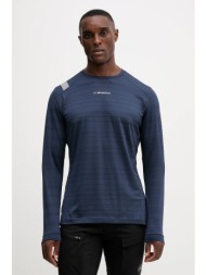 αθλητικό μακρυμάνικο la sportiva tour χρώμα: ναυτικό μπλε, zasl017 90% ανακυκλωμένος πολυεστέρας, 10