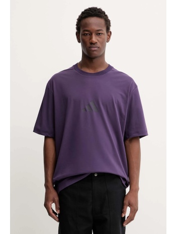 μπλουζάκι adidas adidas x z.n.e χρώμα μοβ, jw4783 75%