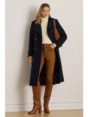 παλτό με προσθήκη μαλλιού lauren ralph lauren χρώμα