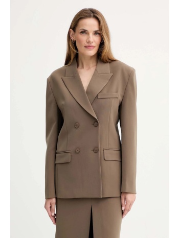 σακάκι isabelle blanche χρώμα πράσινο, is25fw-j049-t001