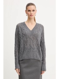 μάλλινο πουλόβερ ermanno scervino χρώμα: γκρι, d474m501dge κύριο υλικό: 85% μαλλί, 15% κασμίρι
άλλα 