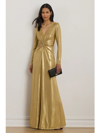 φόρεμα lauren ralph lauren χρώμα χρυσαφί, 253979967 95%