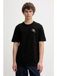 βαμβακερό μπλουζάκι diesel t-adjust-t3 ανδρικό, χρώμα: μαύρο, a18668.0qiam 100% βαμβάκι