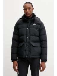 μπουφάν με επένδυση από πούπουλα columbia wallowa down hdd χρώμα: μαύρο, 2136671 υλικό 4: 85% ανακυκ