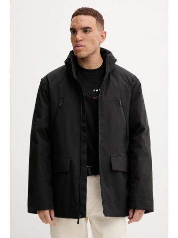 μπουφάν με επένδυση από πούπουλα calvin klein χρώμα μαύρο