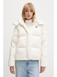 μπουφάν με επένδυση από πούπουλα tommy jeans χρώμα: μπεζ, dw0dw21623 κύριο υλικό: 100% πολυεστέρας
φ