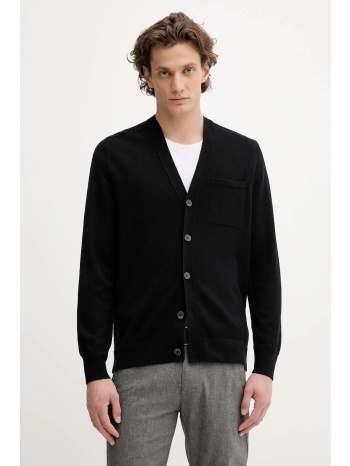 μάλλινη ζακέτα marc o`polo χρώμα μαύρο, 529506361042 100%