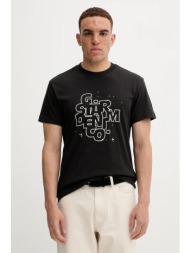 βαμβακερό μπλουζάκι g-star ανδρικό, χρώμα: μαύρο, d26824.d975 100% οργανικό βαμβάκι