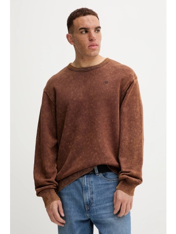 μπλούζα g-star 0 χρώμα καφέ, d27082.d575 κύριο υλικό 100%