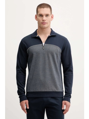 μπλούζα boss χρώμα ναυτικό μπλε, 50545583 70% βαμβάκι, 30%