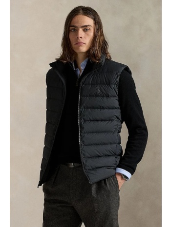 αμάνικο μπουφάν polo ralph lauren χρώμα μαύρο, 710967775