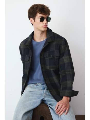 πουκάμισο μπουφάν medicine χρώμα πράσινο κύριο υλικό 100%