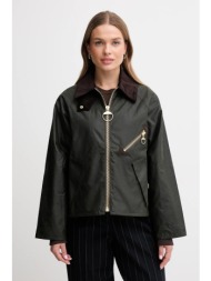 μπουφάν barbour arlene χρώμα: πράσινο, lwx1482 γιακάς: 100% βαμβάκι
κύριο υλικό: 100% βαμβάκι
φόδρα: