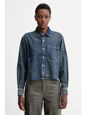 τζιν πουκάμισο g-star χρώμα μπλε, d26801.d777 κύριο υλικό