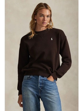 μπλούζα polo ralph lauren χρώμα καφέ, 211971697 83%