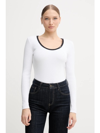 πουλόβερ calvin klein jeans χρώμα άσπρο, lv044d360g 88%