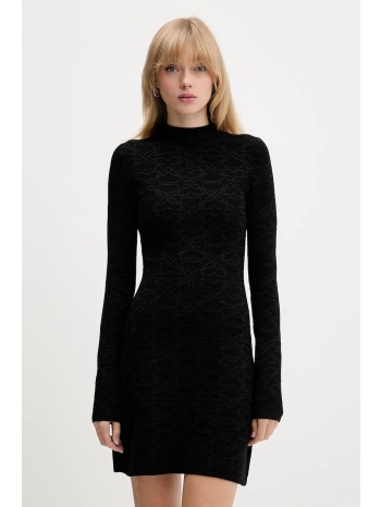 φόρεμα hugo χρώμα μαύρο, 50548253 59% βισκόζη, 23%