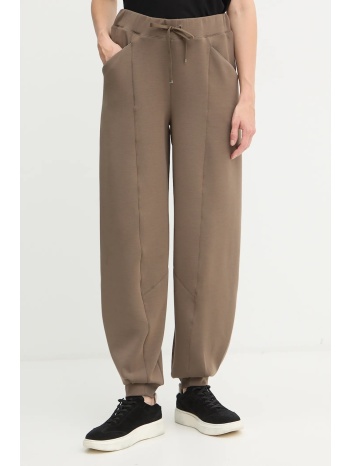 παντελόνι φόρμας boss χρώμα καφέ, 50548633 κύριο υλικό