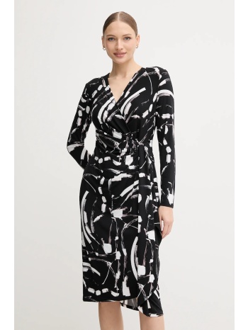 φόρεμα joseph ribkoff χρώμα μαύρο, 254190 95% πολυεστέρας