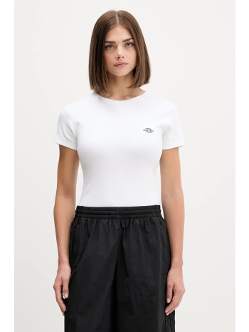 μπλουζάκι dickies χρώμα άσπρο, dk0a87qb 94% βαμβάκι, 6%